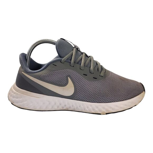 NIKE Shoes REVOLUTION 5 Mens Size 8 Cool Gray White Running Sneaker BQ3204-005 - Picture 3 of 13